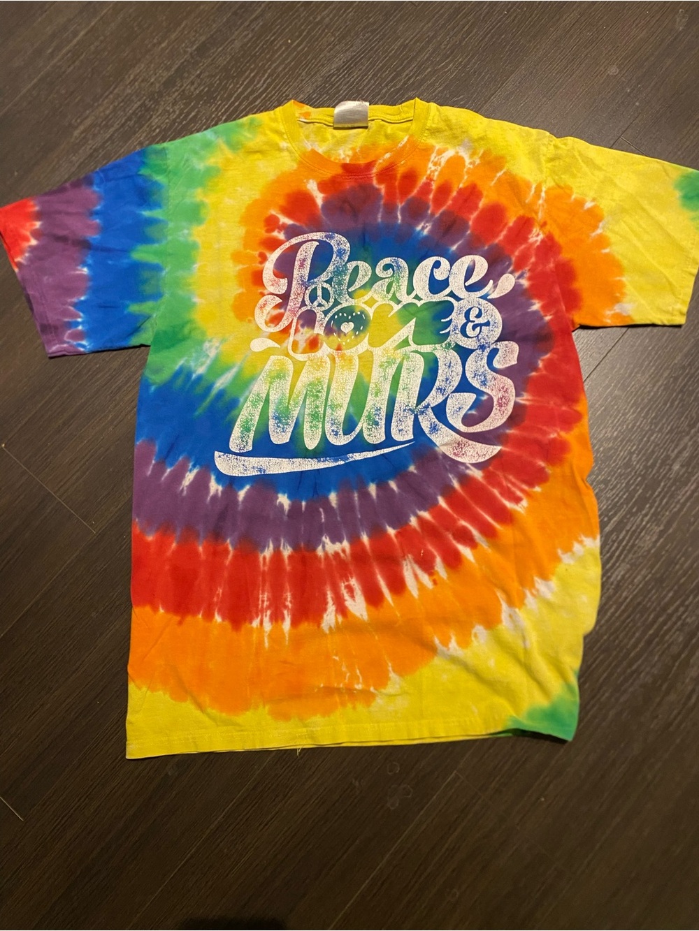 Peace Love & Murs Rainbow T Shirt